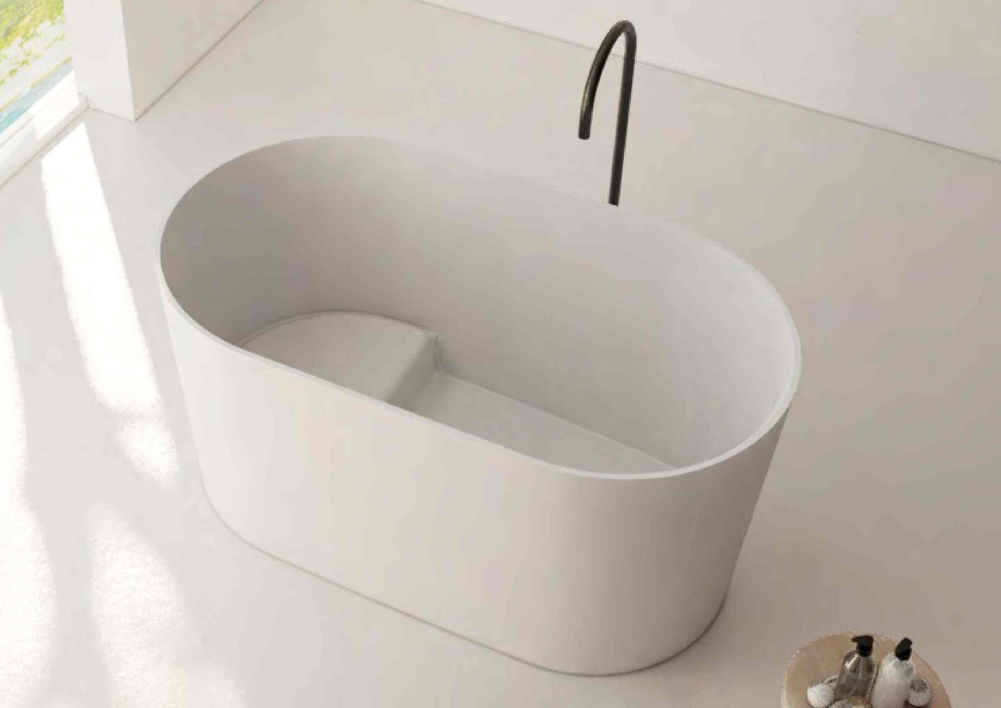 Solid Surface Freestanding Bathtub JZ8673 by Jingzun | Souqify