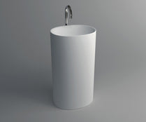 Solid Surface Pedestal Freestanding Sink JZ2008 by Jingzun | Souqify