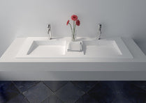 Solid Surface Wall-hung Seamless Basin JZ1035 by Jingzun | Souqify