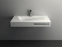 Solid Surface Wall Mount Seamless Basin JZ1038 by Jingzun | Souqify