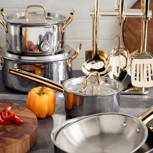 Harrisa 8-Piece Stainless Steel Cookware Set