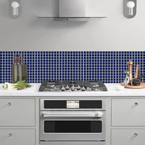 Square Blue Vinyl Tile by Vivid Tiles | Souqify