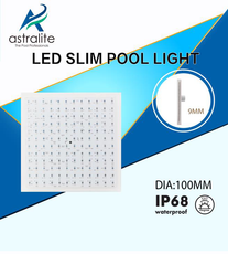 Square Shape Led Slim SPA / Pool Light - Aquatic by Aquatic Pools & Fountains LLC | Souqify