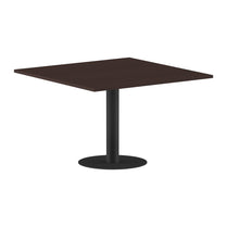 SQUARE SHAPE MEETING TABLE, MADE IN E1 LAMINATE CHIPBOPARD, WITH METAL LEG by Treejar | Souqify