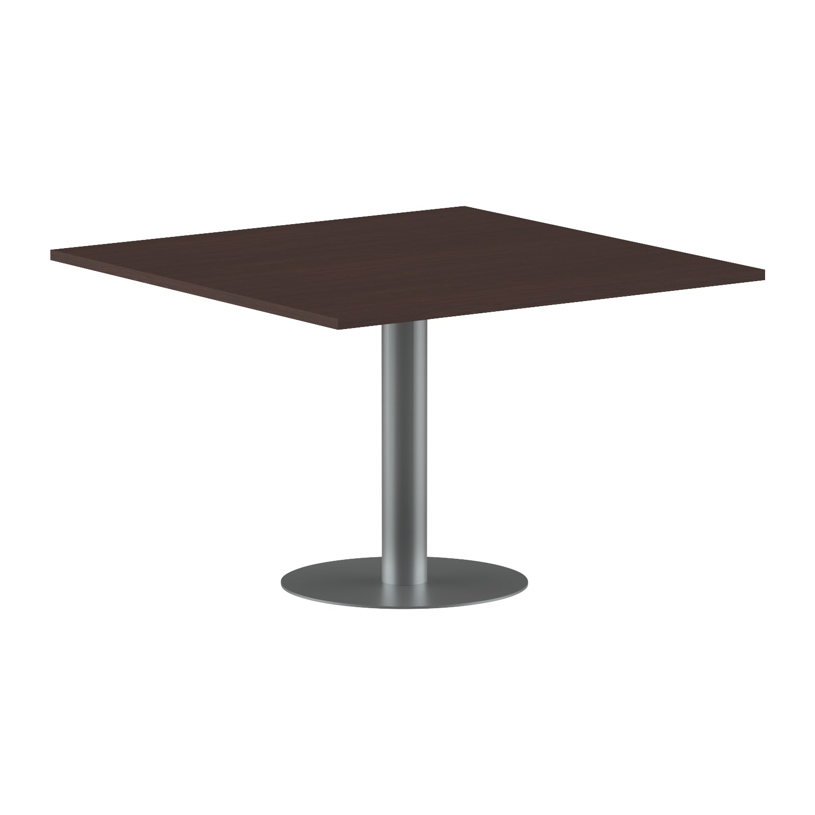SQUARE SHAPE MEETING TABLE, MADE IN E1 LAMINATE CHIPBOPARD, WITH METAL LEG by Treejar | Souqify