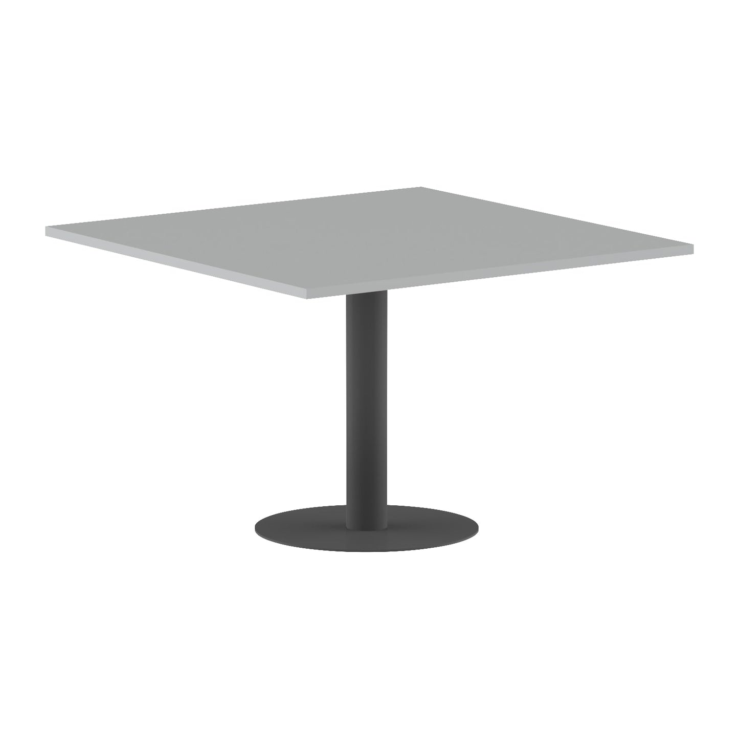 SQUARE SHAPE MEETING TABLE, MADE IN E1 LAMINATE CHIPBOPARD, WITH METAL LEG by Treejar | Souqify