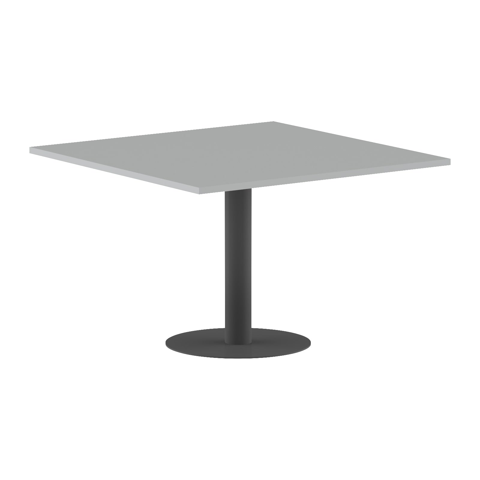 SQUARE SHAPE MEETING TABLE, MADE IN E1 LAMINATE CHIPBOPARD, WITH METAL LEG by Treejar | Souqify