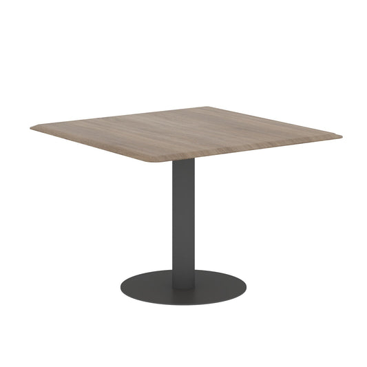 SQUARE SHAPE MEETING TABLE, MADE IN E1 LAMINATE CHIPBOPARD, WITH METAL LEG by Treejar | Souqify
