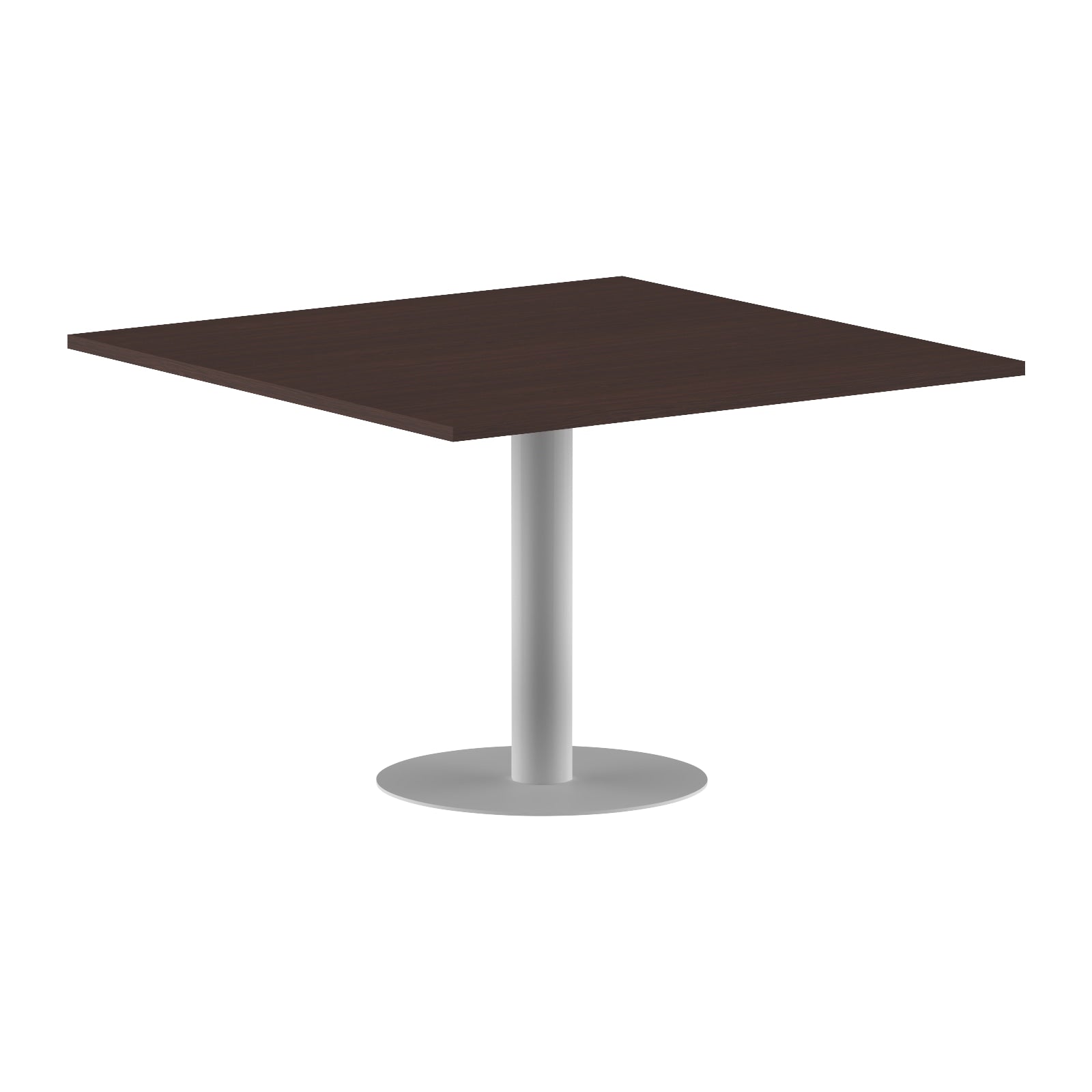 SQUARE SHAPE MEETING TABLE, MADE IN E1 LAMINATE CHIPBOPARD, WITH METAL LEG by Treejar | Souqify