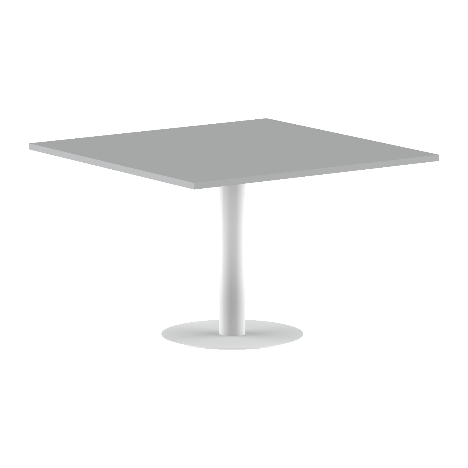 SQUARE SHAPE MEETING TABLE, MADE IN E1 LAMINATE CHIPBOPARD, WITH METAL LEG by Treejar | Souqify