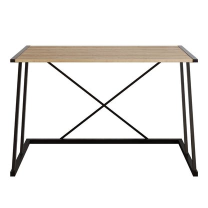 Study Desk Anemon - Walnut, Black-ANE47CD03 Walnut
Black 124 X 68 X 17 by DECOROTIKA | Souqify
