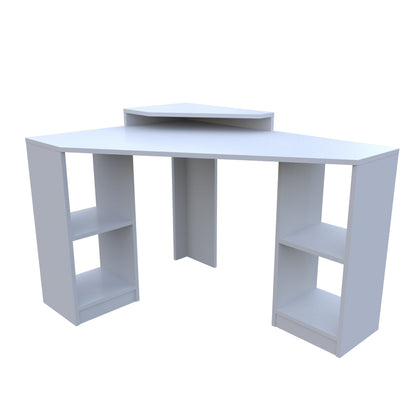 Study Desk Floating - White-FLO47CD02 White 134 X 96 X 11 by DECOROTIKA | Souqify