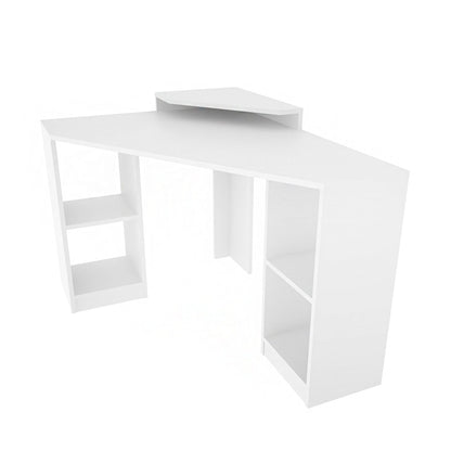 Study Desk Floating - White-FLO47CD02 White 134 X 96 X 11 by DECOROTIKA | Souqify