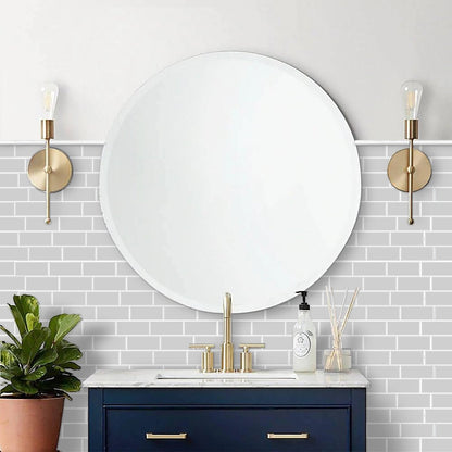 Subway Grey Color Vinyl Tiles T80750 by Vivid Tiles | Souqify