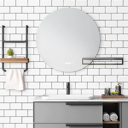 Subway White Color Vinyl Tiles T80053 by Vivid Tiles | Souqify