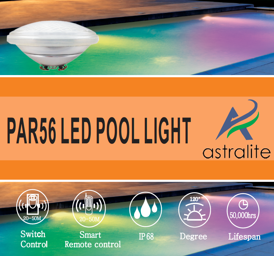 Swimming Pool PAR56 Underwater Light - Aquatic by Aquatic Pools & Fountains LLC | Souqify