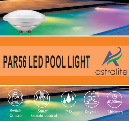 Swimming Pool PAR56 Underwater Light - Aquatic by Aquatic Pools & Fountains LLC | Souqify