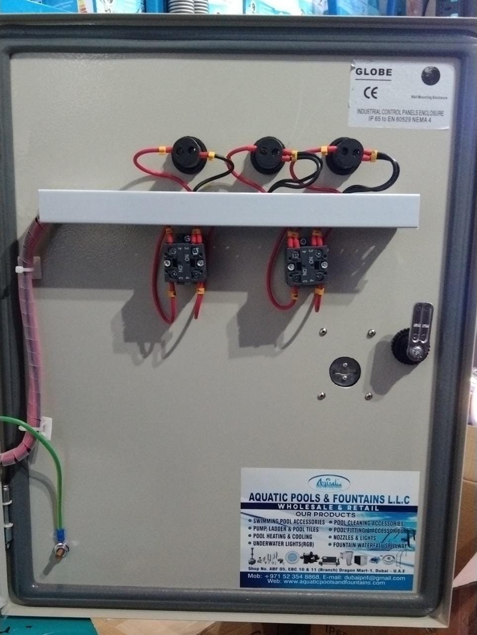 Swimming Pool Pump Control Panel | Pool Automation by Aquatic Pools & Fountains LLC | Souqify