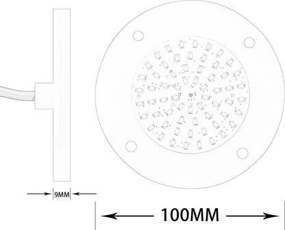 Swimming Pool / SPA LED Underwater Light 63 / 100mm Dia - Aquatic by Aquatic Pools & Fountains LLC | Souqify