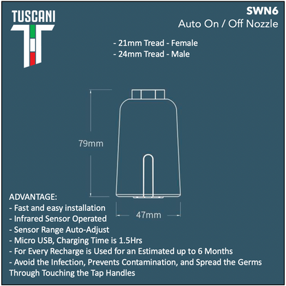 SWN6 - Auto Save Water Device by TUSCANI | Souqify