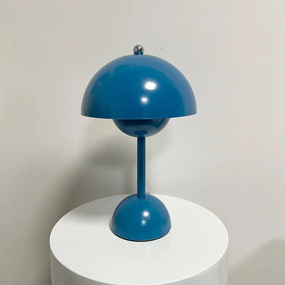 Table Lamp Nordic Simple Creative LED Study Desk Lamps Bud Decor Night Lamps Macaron Mushroom Light Metal Bedroom Bedside Home by Zhongsan | Souqify