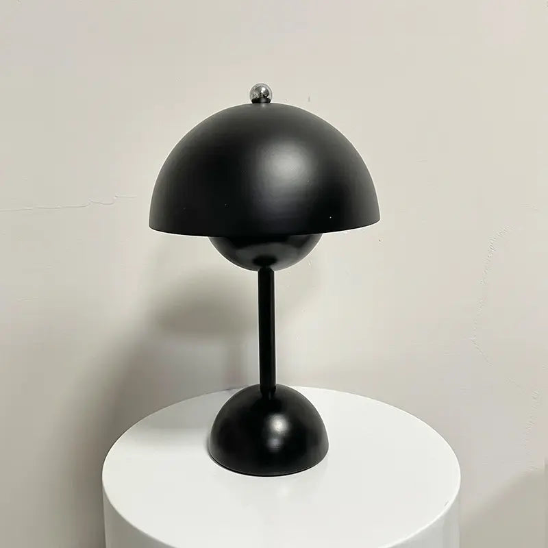 Table Lamp Nordic Simple Creative LED Study Desk Lamps Bud Decor Night Lamps Macaron Mushroom Light Metal Bedroom Bedside Home by Zhongsan | Souqify