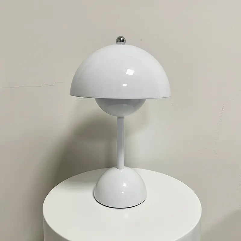 Table Lamp Nordic Simple Creative LED Study Desk Lamps Bud Decor Night Lamps Macaron Mushroom Light Metal Bedroom Bedside Home by Zhongsan | Souqify