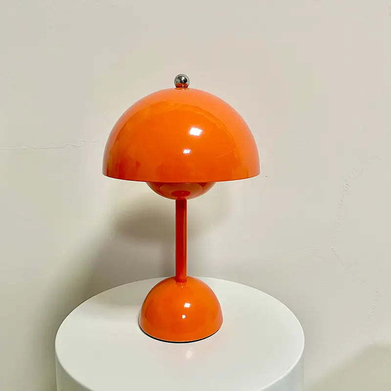 Table Lamp Nordic Simple Creative LED Study Desk Lamps Bud Decor Night Lamps Macaron Mushroom Light Metal Bedroom Bedside Home by Zhongsan | Souqify