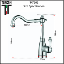 TAT101 - Antique Series Kitchen Mixer by TUSCANI | Souqify