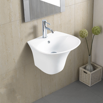 TBJ5600C - Wall Mounted Designer Basin by TUSCANI | Souqify