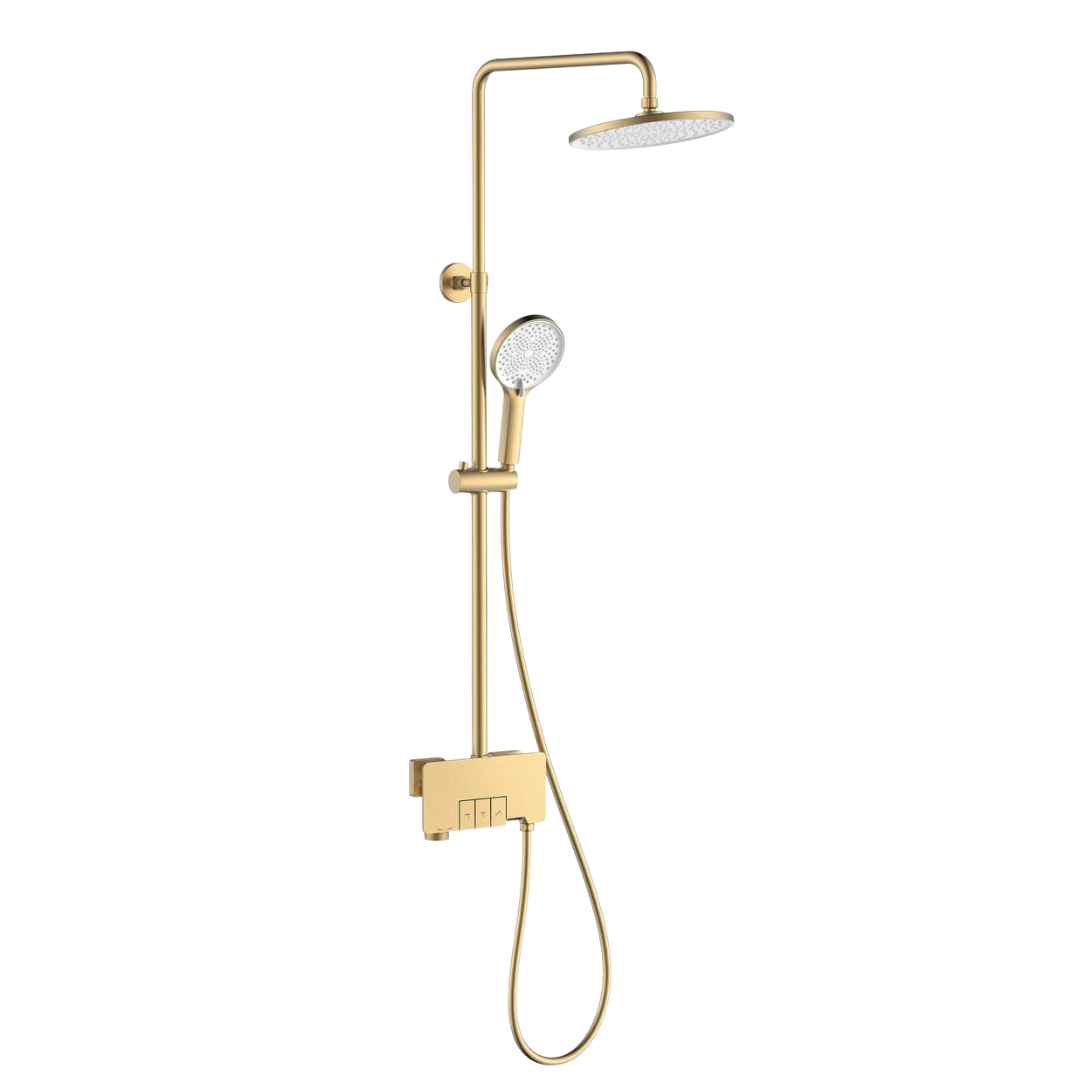 TE109 - Econa Series Rain Shower Set (Pianoforte) by TUSCANI | Souqify