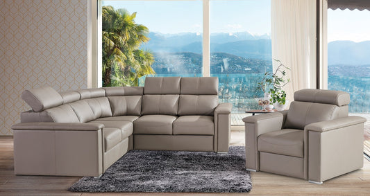 TERRACE Large Modern Corner Sofa Bed | 2610mm X 2410mm | Many upholstery materials by EWOODS | Souqify