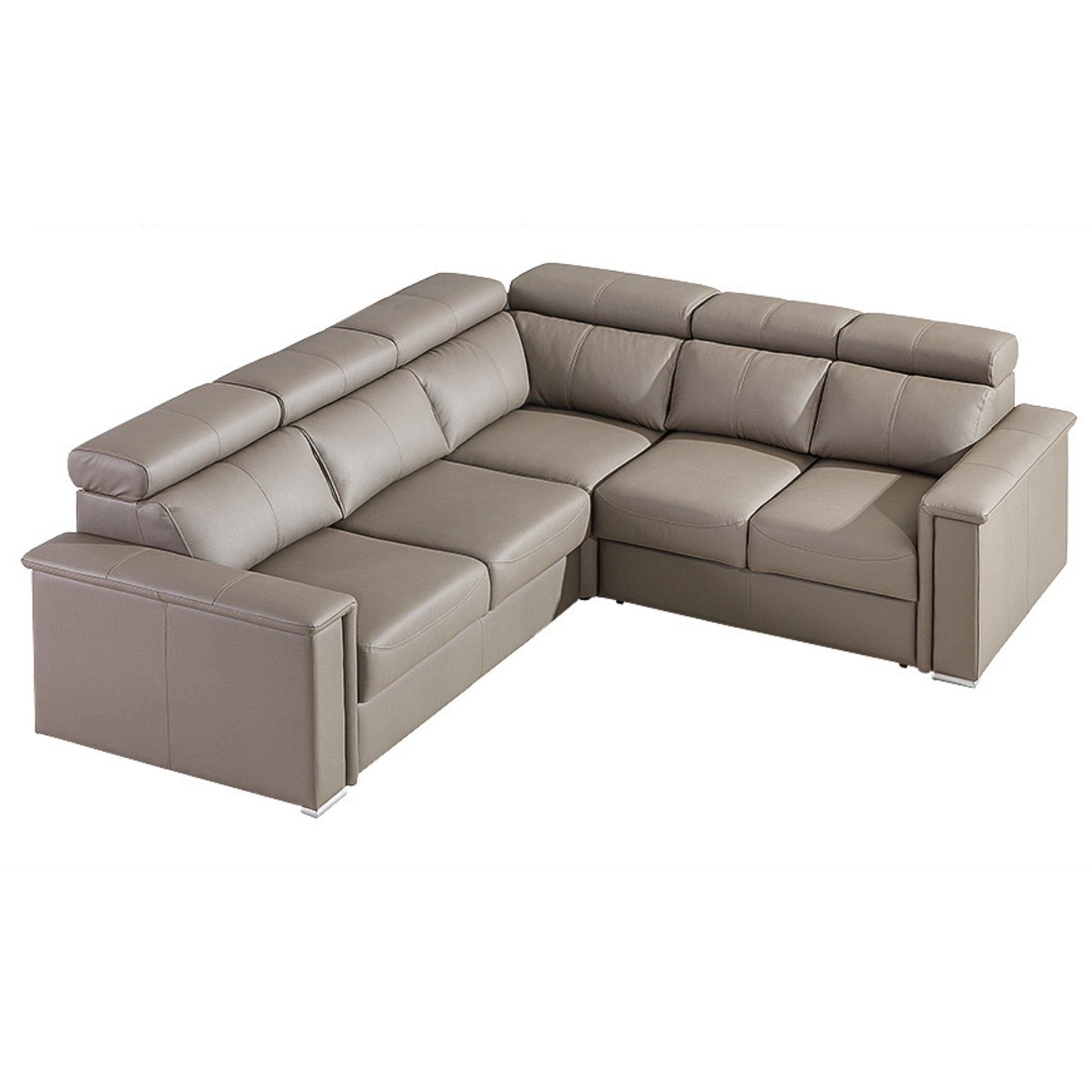 TERRACE Large Modern Corner Sofa Bed | 2610mm X 2410mm | Many upholstery materials | by EWOODS | Souqify