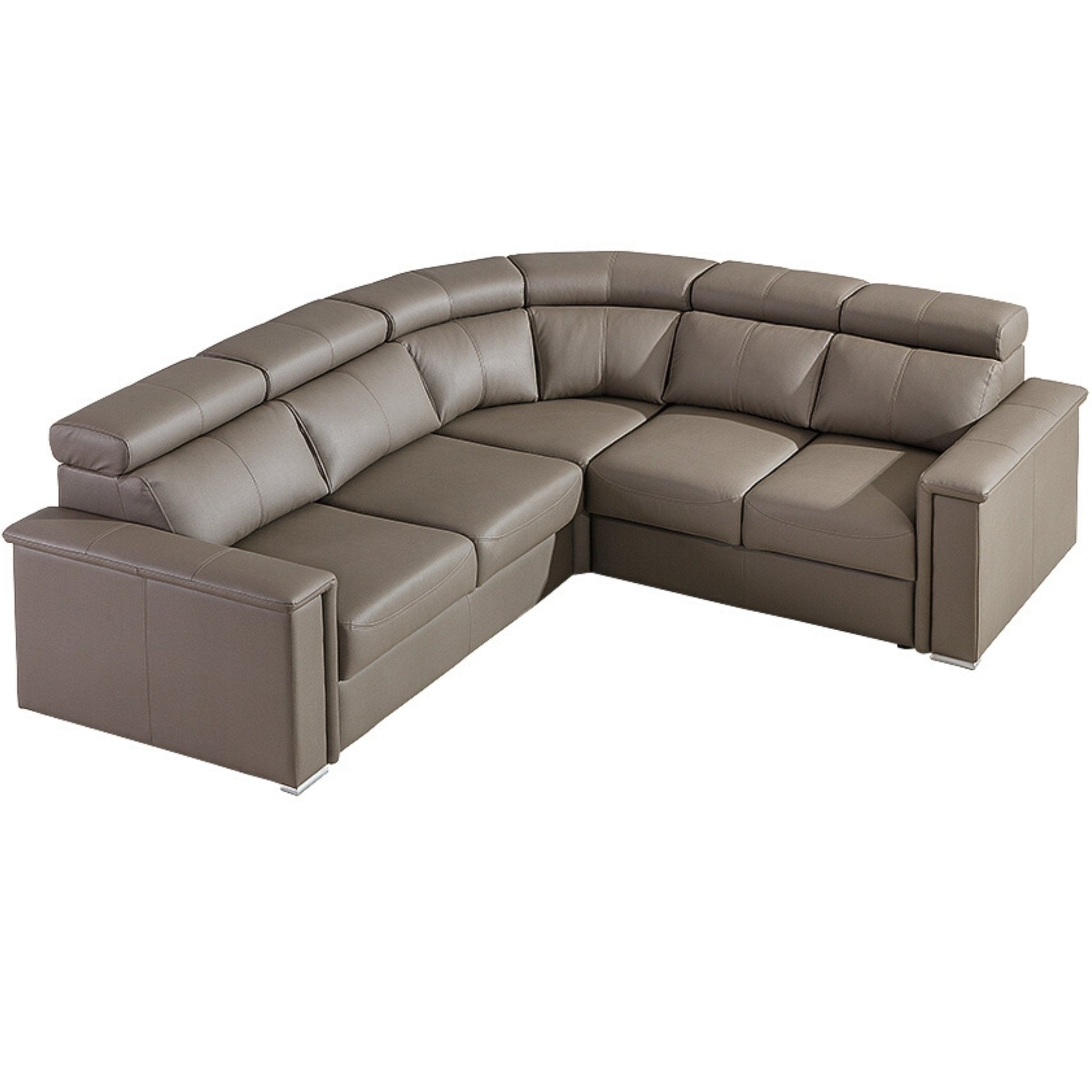 TERRACE Large Modern Corner Sofa Bed | 2610mm X 2410mm | Many upholstery materials by EWOODS | Souqify