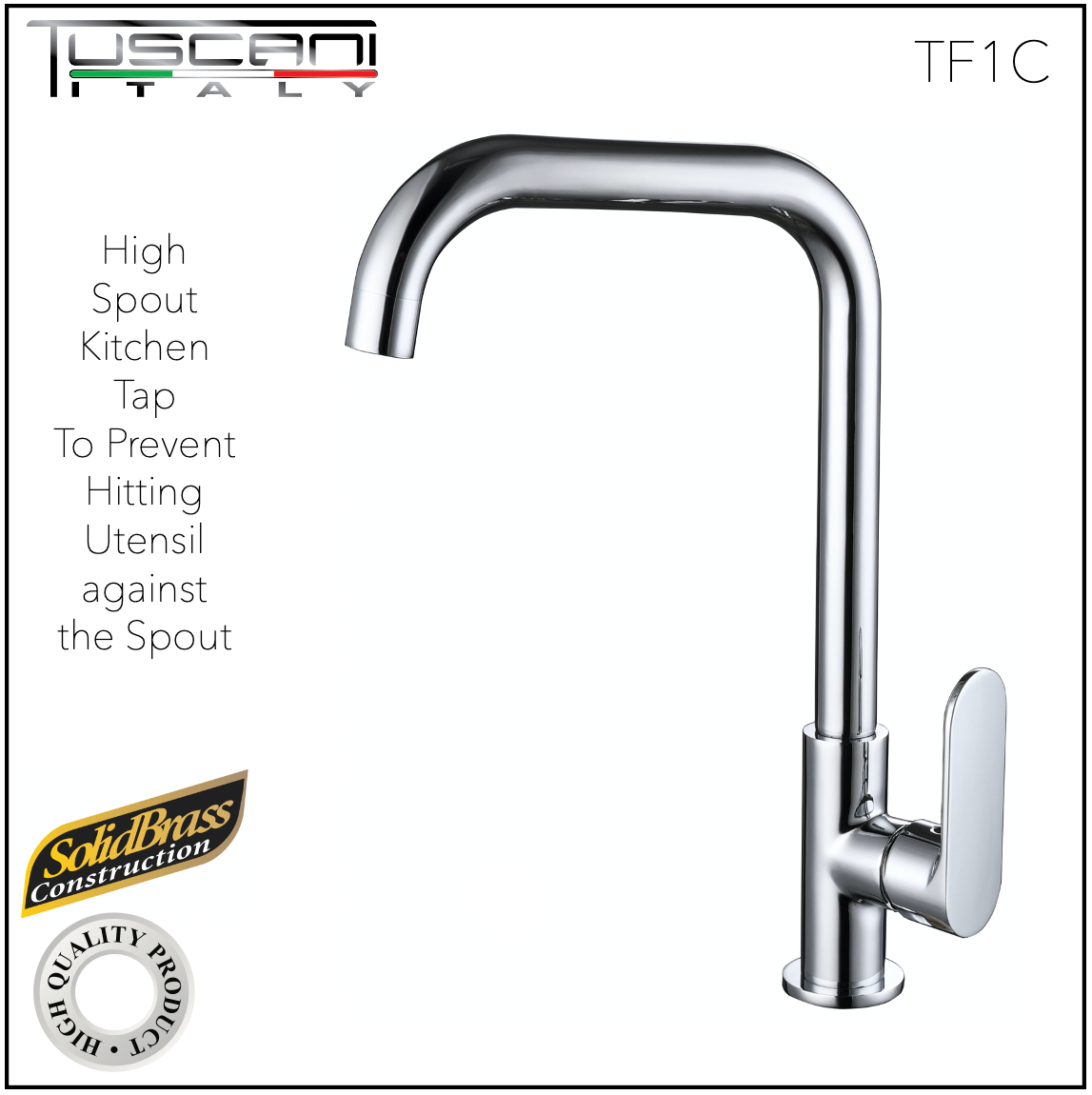 TF1C - Fabiana Series Kitchen Cold Tap by TUSCANI | Souqify
