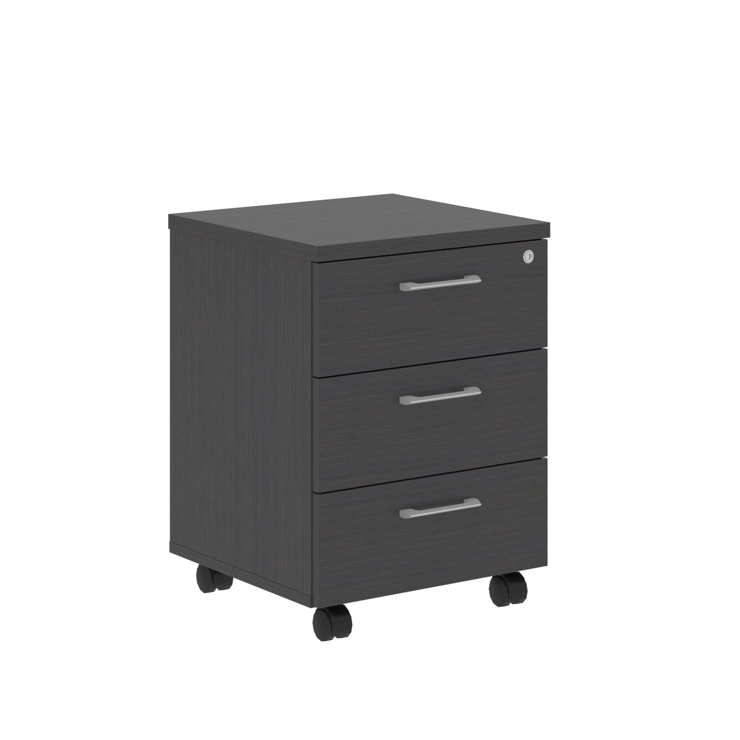 THREE DRAWER MOBILE PEDESTAL, MADE IN E1 LAMINATE CHIPBOARD by Treejar | Souqify