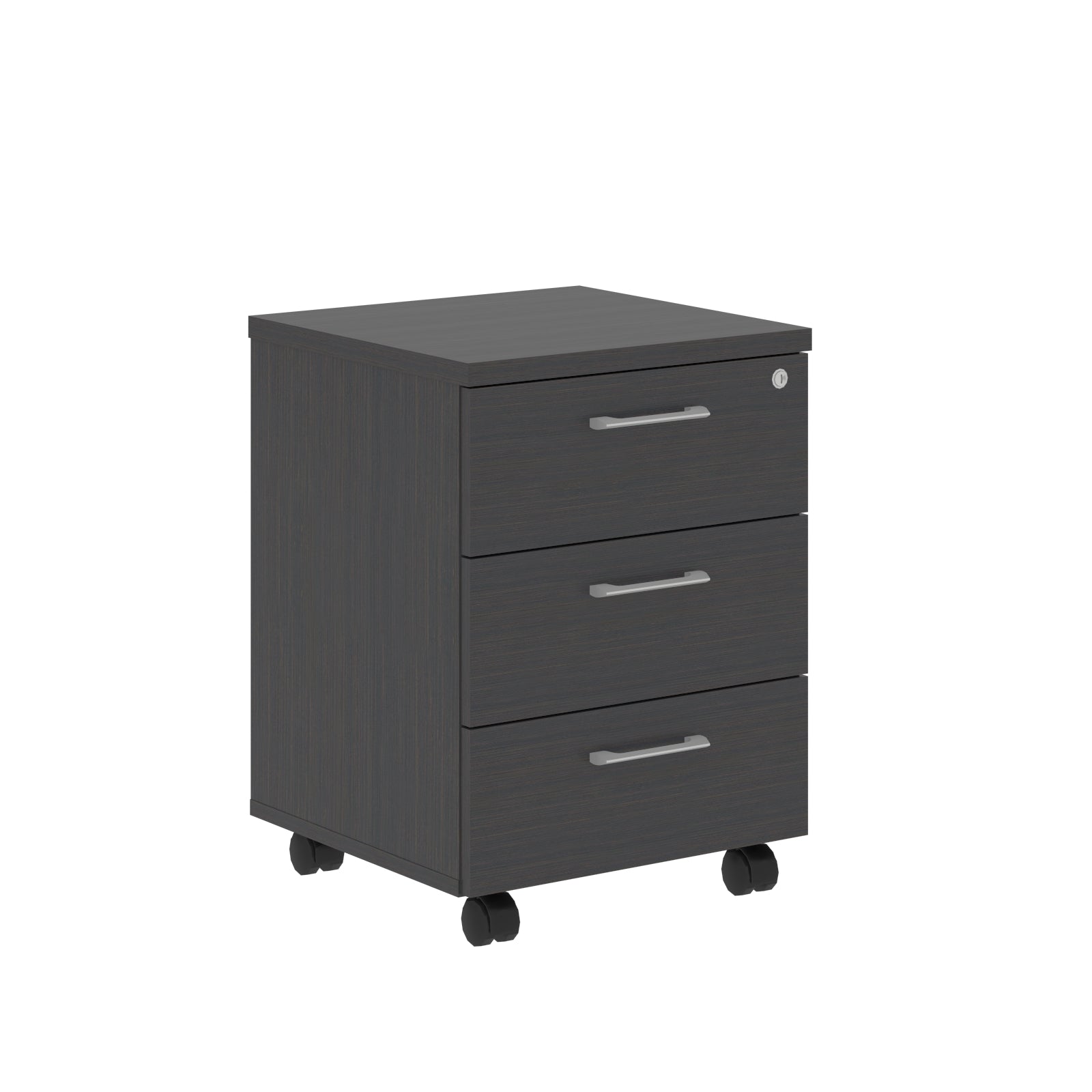 THREE DRAWER MOBILE PEDESTAL, MADE IN E1 LAMINATE CHIPBOARD by Treejar | Souqify