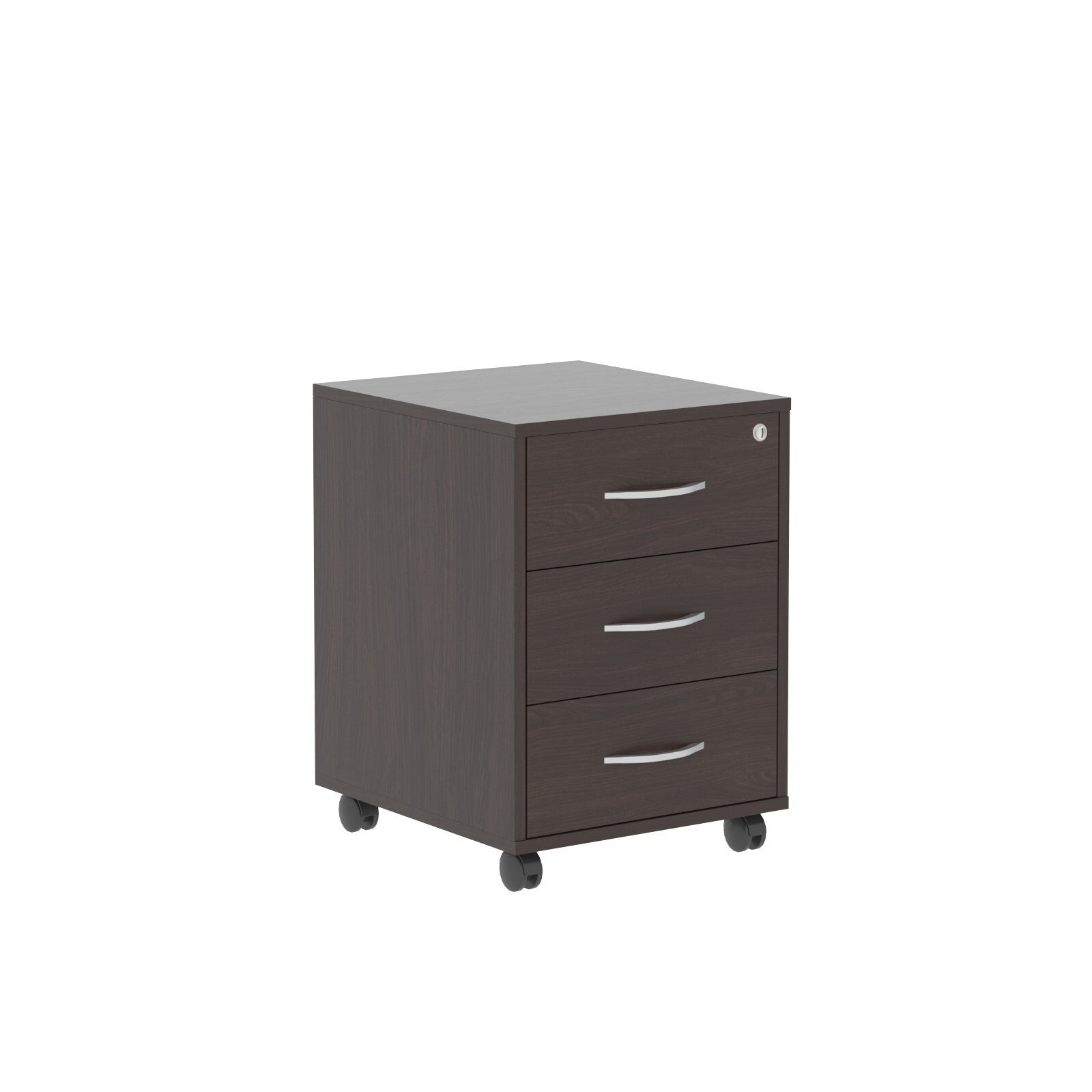 THREE DRAWER MOBILE PEDESTAL, MADE IN E1 LAMINATE CHIPBOARD by Treejar | Souqify