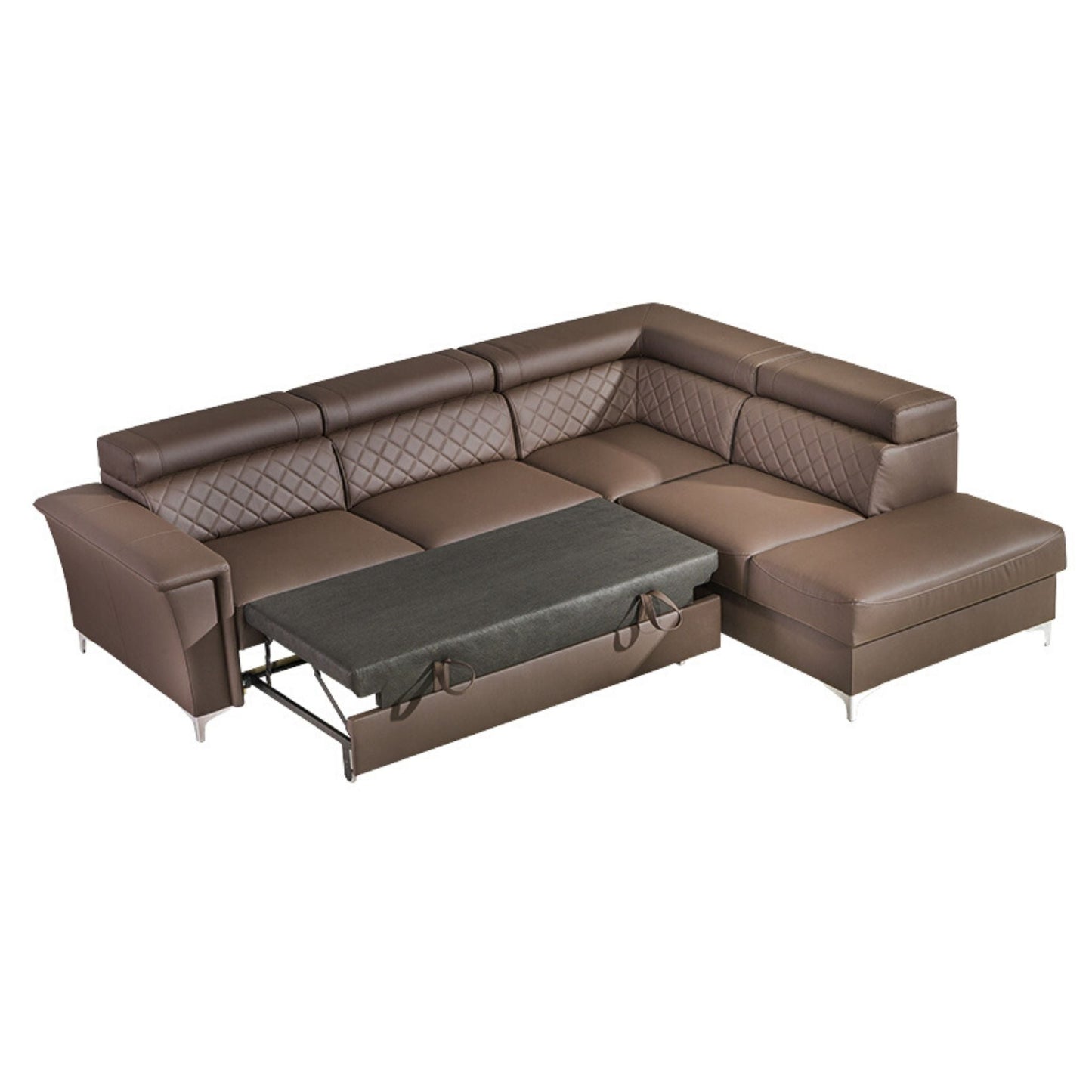 TIM Corner Sofa Bed | 2770mm X 2310mm | Variety of fabrics available! by EWOODS | Souqify