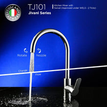 TJ101 - Jivani Series Kitchen Mixer by TUSCANI | Souqify