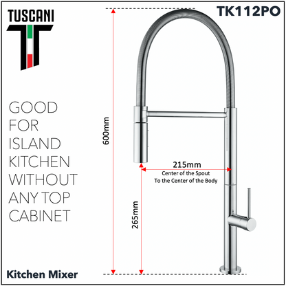 TK112PO - Kitania Series Kitchen Mixer by TUSCANI | Souqify