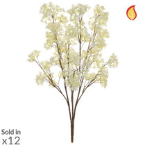 Foliage Blossom White 42cm FR-S3