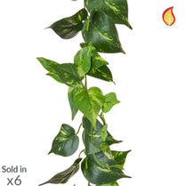 I & T Pothos Garland 220cm FR-S2