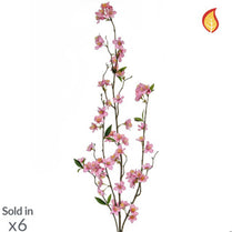 Foliage Flw Cherry Blsm Pink 118cm FR-S1