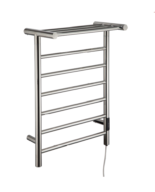 Towel warmer 6 bars with shelf by SANIBAÑO | Souqify