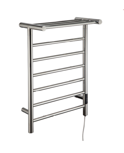 Towel warmer 6 bars with shelf by SANIBAÑO | Souqify