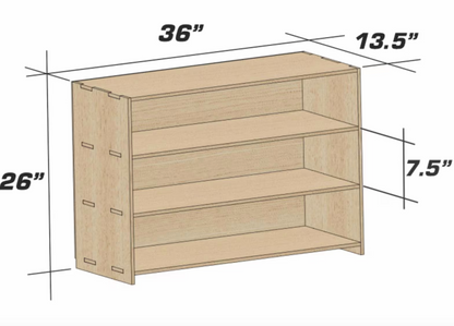Toy shelf 3 storage by Home Decor | Souqify