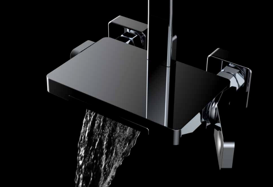 TQ109 - Quatrio Series Rain Shower Set by TUSCANI | Souqify