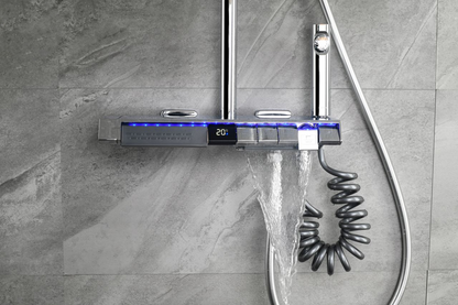 TS109CH - Rain Shower Column Mixer by TUSCANI | Souqify