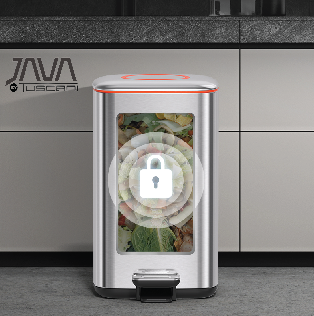 Tuscani JAVA TJ-8857 Pedal Bin by TUSCANI | Souqify